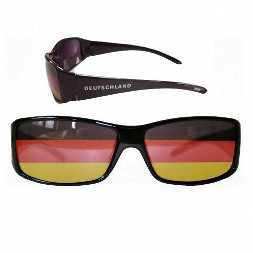 Taffstyle® Fanartikel Sonnenbrille Fan Brille zur Fussball Weltmeisterschaft 2014 WM & EM Länder Flagge Style – Deutschland