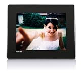 Philips SPF7008/05 8 Inch High Resolution LCD Digital PhotoFrame with Bluetooth and 1GB Memory- Black