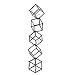 SEI Marco Wall Mounted Wine Rack