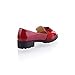 Show Shine Women's Fashion Nubuck Bows Loafers Shoes