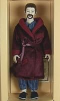 Heidi Ott Dolls House Doll, Man Wearing Dressing Gown