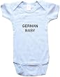GERMAN BABY - GERMANY BABY - Country Series - White, Blue or Pink Onesie / Baby T-shirt