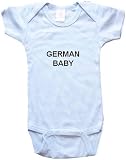 GERMAN BABY - GERMANY BABY - Country Series - White, Blue or Pink Onesie / Baby T-shirt