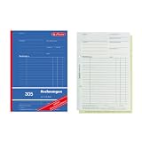 Produkt-Bild: Herlitz 1932862 Rechnungs-Buch A5, 305 2x40 Blatt, selbstdurchschreibend, 4er Packung