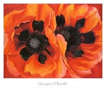 Oriental Poppies, 1928 Botanical Art Poster Print by Georgia O'keeffe, 30x25