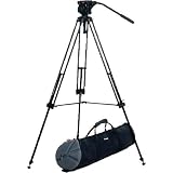 Manfrotto 501HDV,547B Video Tripod Kit with 547B Tripod and 501HDV Video Head (Black)