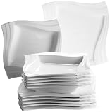 Verso 924237 Tafelservice 12-teilig Molina mit je 6 Teller tief und flach