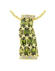Amazon Green Pendant Necklace