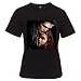 Women's Black T-Shirt of Twilight Edward Cullen and Bella Swan Looking Glamorous