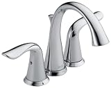 Delta 4538-MPU Lahara Two Handle Mini-Widespread Lavatory Faucet, Chrome