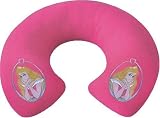 Disney Princess DPKFZ350 Disney Princess Nackenpolster, rosa bestickt