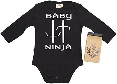 SR - Baby Ninja Babygrow 100% Organic in Milk Carton 6-12M Green