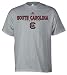 South Carolina Gamecocks Grey adidas Impervious T-Shirt
