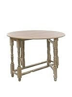 J-LINE Mesa Plegable Gris