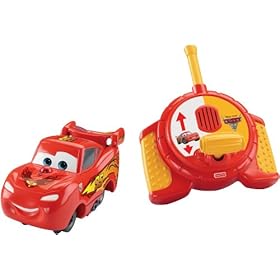  Fisher-Price GeoTrax Disney/Pixar Cars 2 RC Lightning McQueen