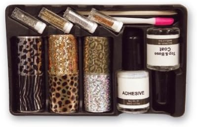 Debra Lynn Professional Nail Art Foil Kit With 6 Patterns