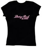 Daisy Rock Black Sparkle Tee, Small - B001DDDDGQ