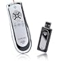 Satechi SP400 Smart-Pointer (Silver) 2.4Ghz RF Wireless Presenter with Mouse Function and Laser Pointer