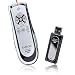 Satechi SP400 Smart-Pointer (Silver) 2.4Ghz RF Wireless Presenter with Mouse Function and Laser Pointer