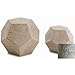 Peterson Gas Logs Decorative Geo Shapes Slate Dome Set