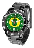 Oregon Ducks UO NCAA Mens Black Ice AnoChrome Watch