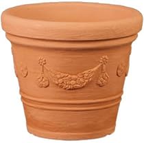 Transatlantic Trading #3024 13.5"SienDec TC Planter