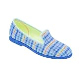 GBS Everett Mens Check Slipper / Mens Slippers