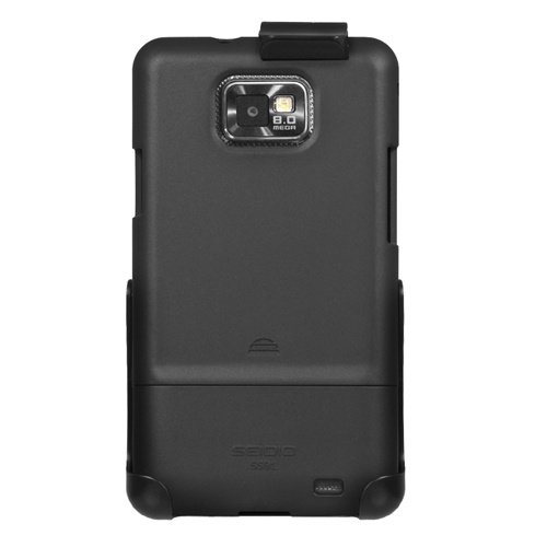 Seidio BD2-HR3SSG2A-BK SURFACE Combo for AT&T and International Samsung Galaxy S II - Retail Packaging - Black-Seidio