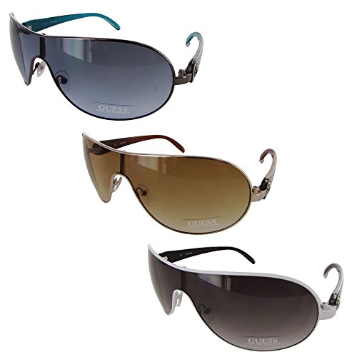 Guess Womens GUF 212 Shield Fashion Sunglasses