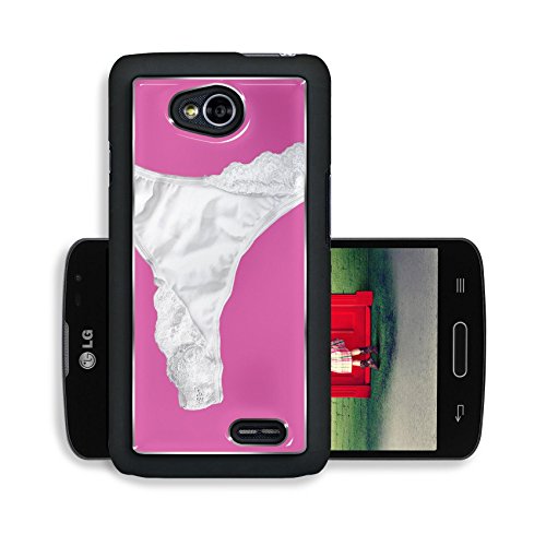 Liili Premium LG Optimus L70 Dual Aluminum Bumper White panties for girls studio photography of womens isolated on pink background Image ID 22417618