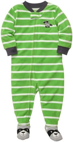 Carter's Boys Footed 1 Piece Fleece Sleeper Pajamas