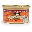 Nutro MAX CAT Savory Hunter's Stew with Duck Gourmet Classics Adult Canned Cat Food, Case of 24