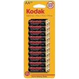 KODAK KEHDAA20 EXTRA HEAVY-DUTY AA BATTERIES, 20 PK