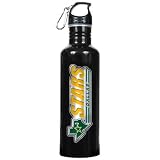Dallas Stars NHL 26 oz. Black Stainless Steel Water Bottle
