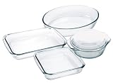 Marinex 5 Piece Oven Baking Dish Set - Gift Boxed