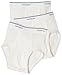 Fruit Of The Loom Little Boys' Full Cut Cotton Brief, White, Medium(Pack of 3)