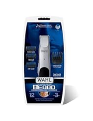 BISS: Beard Trimmer, Cord or Cordless with Self Sharpening Steel Blades with High carbon steel blades are precision ground to stay sharp longer - Wahl