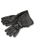 Milwaukee Motorcycle Clothing Company Men's Leather Gauntlet Riding Gloves (X-Large)