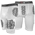 Rawlings Zoombang Adult Compression 5-Piece Girdle (White, Large)
