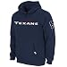 NFL Houston Texans Classic Heavyweight Hood II Adult Long Sleeved Hooded Fleece Pullover, Traditional Navy, Large