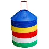 World Sport Multi Color 100 Disc Cone Set with Carrier