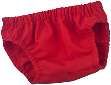 Juxby Kids Baby-Boys Diaper Cover In Solid Red-12m