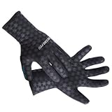 New Oceanic Ocean Pro 2mm 5-Finger Cyberskin Gloves for Scuba Diving & Snorkeling (Size X-Small)