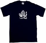 Ganesha Deity Logo Men's Tee Shirt in 12 colors Small thru 6XL