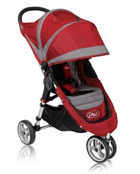 Baby Jogger City Mini Single Stroller - Crimson/Gray (2012) On Sale