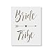 Bride Tribe Stencil Template - Reusable Stencil with Multiple Sizes Available - Great for Signs and Decorations!