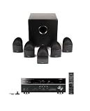 Yamaha RX-V671BL and Mirage NanoSat 5.1 Home Theater Package (Black)