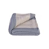 Where To Buy Toffee Moon Baby Bubble Shawl Earl Grey and Frappe Wide Stripe - Grey Online