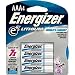Lithium Batteries by Energizer® Ultimate (AAA) Pack of 4