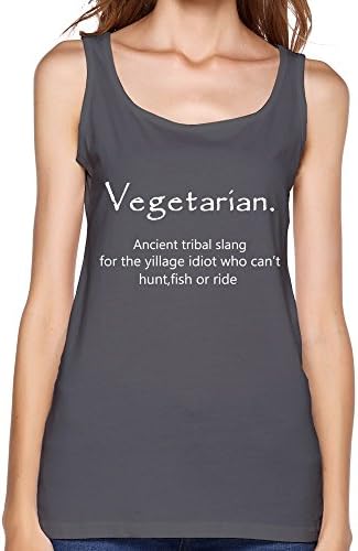Tank Top Vegetarian Ancient Tribal Slang Funny DeepHeather Lady Workout XXL